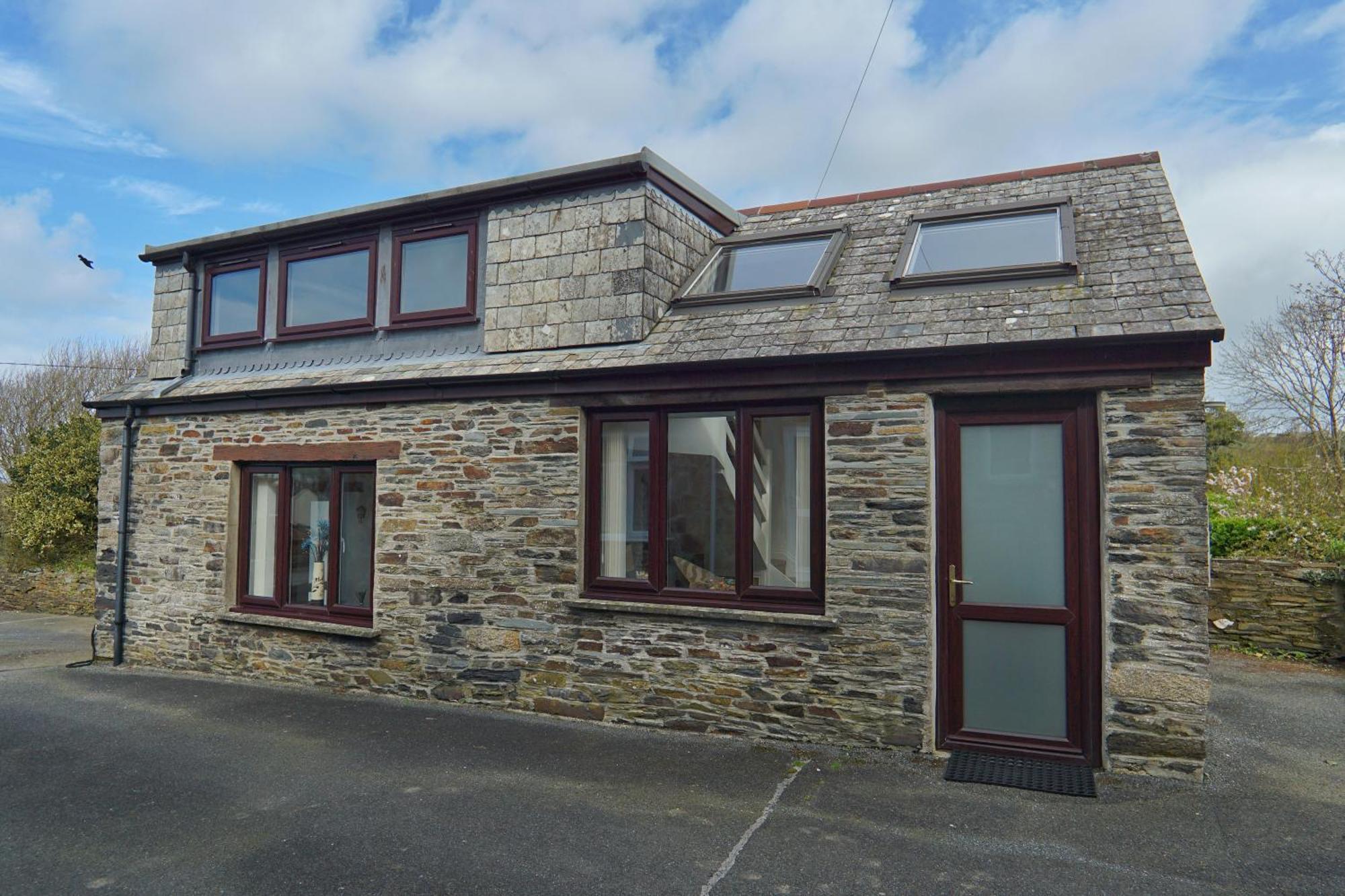 The Old Coach House Boscastle Exterior foto